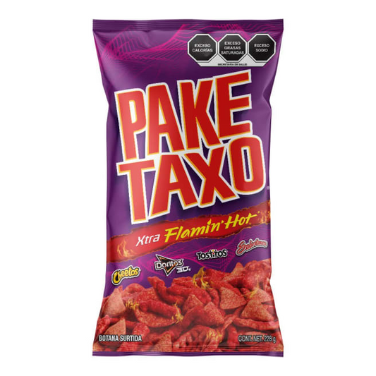 Botana Paketaxo Flamin' Hot 215 g